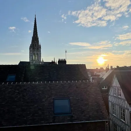 Le 1731, Coeur D'histoire, Superbe Duplex Apartment Rouen